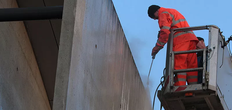 Reykjavik Radhus afskylning af smuds